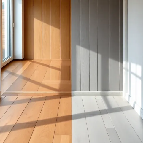 czy można malować panele podłogowe