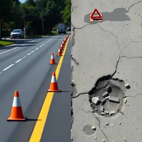 Czy remont drogi wymaga zgłoszenia