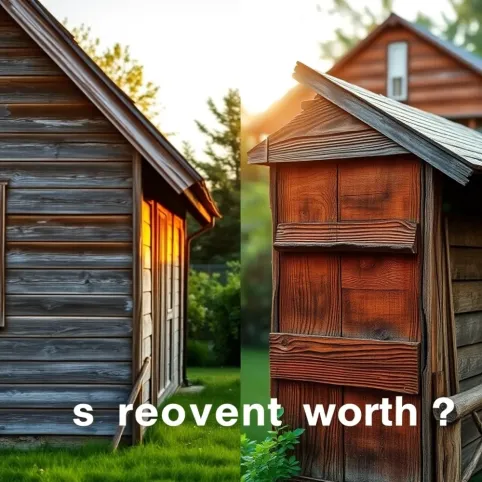 Czy warto remontować stary drewniany dom