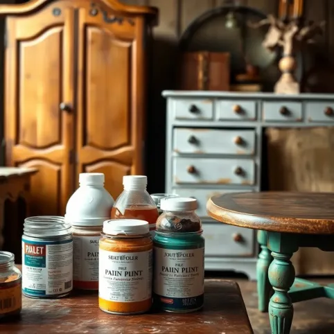 Czym malować meble drewniane