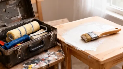 Czym malować meble wałkiem czy pędzlem