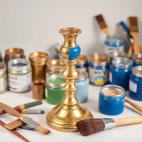 Czym malować mosiądz