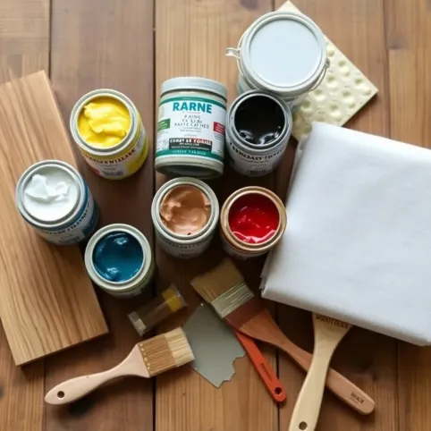 Czym malować na drewnie