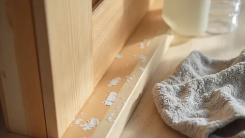 czym odtłuścić drzwi przed malowaniem