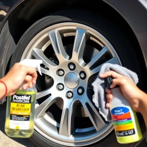 Czym odtłuścić felgi przed malowaniem