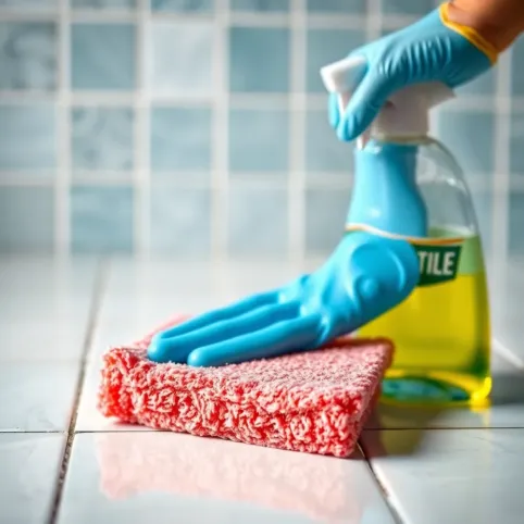 Czym odtłuścić płytki przed malowaniem