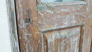 czym pomalować drzwi drewniane