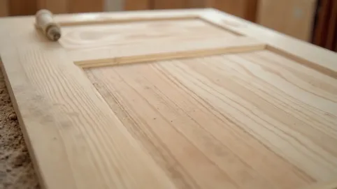 Czym pomalować drzwi sosnowe surowe