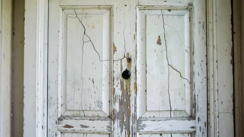 Czym pomalować drzwi zewnętrzne z okleiny