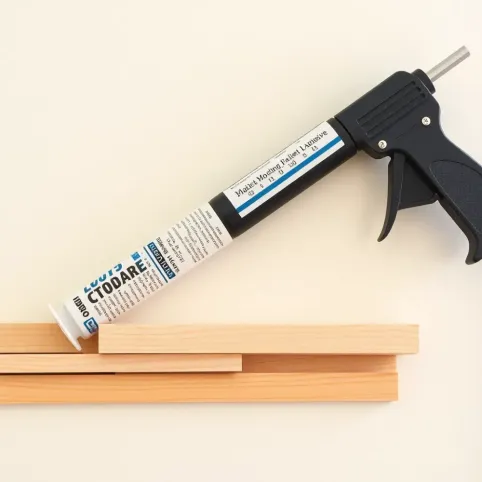 Czym przykleić lamele na filcu do ściany