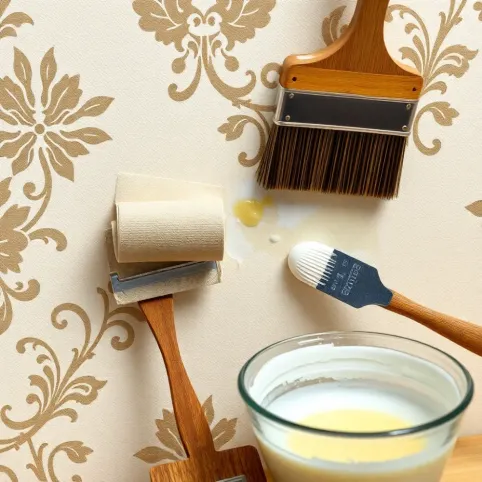 Czym przykleić tapetę do ściany