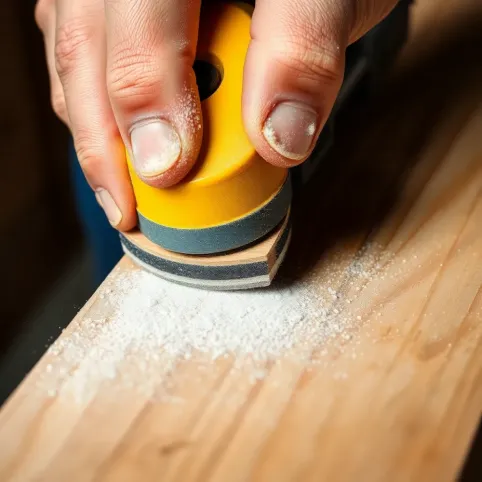 Czym szlifować drewno przed malowaniem