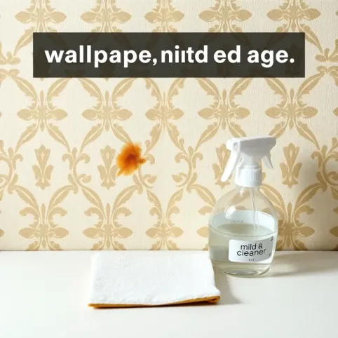 Czym umyć tapetę na ścianie