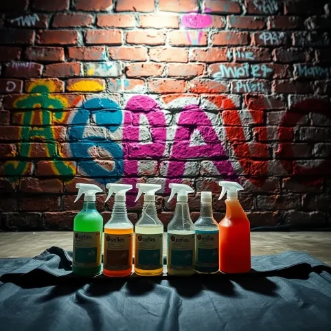 Czym usunąć graffiti ze ściany