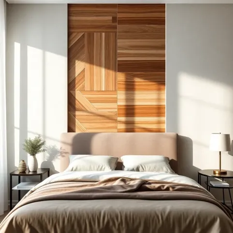 Czym wyłożyć ścianę za łóżkiem