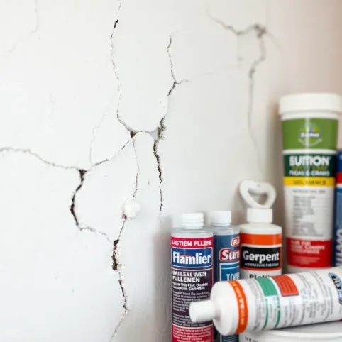 Czym wypełnić szczeliny w ścianach