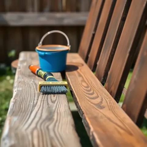 Czyszczenie drewna przed malowaniem