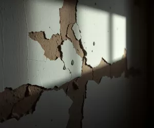 Dlaczego odpada tynk ze ściany