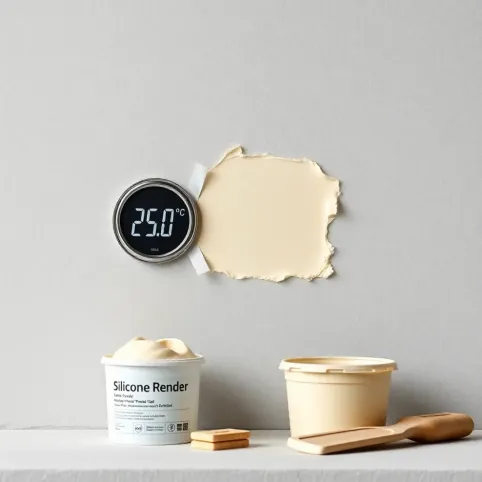 Do jakiej temperatury można kłaść tynk silikonowy