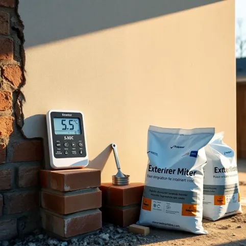 Do JAKIEJ temperatury można kłaść tynki zewnętrzne