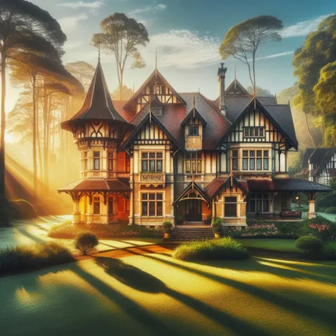 Dom W Stylu Dworkowym