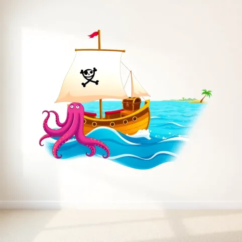 Duże naklejki na ścianę dla chłopca