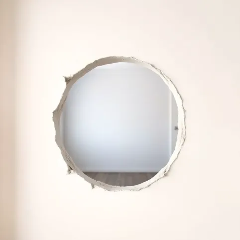 Dziura w ścianie na wylot jak naprawić