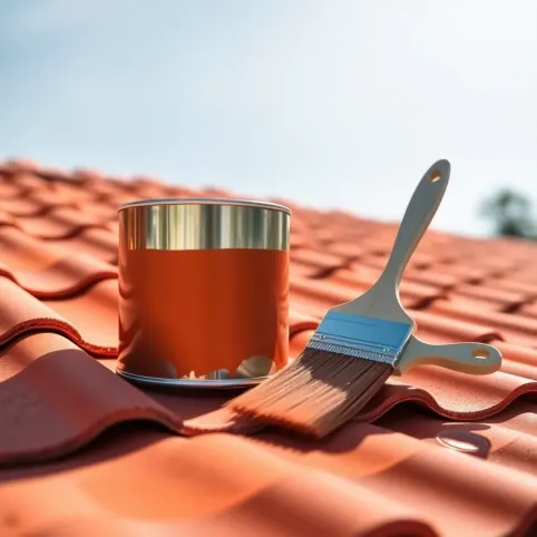 Farba do malowania dachu