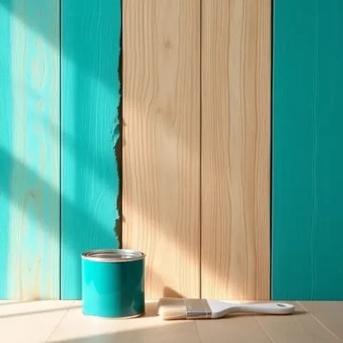 Farba do malowania paneli ściennych