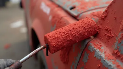 farba do malowania samochodu wałkiem