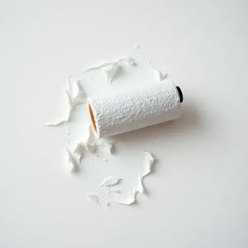 Farba odchodzi przy malowaniu wałkiem