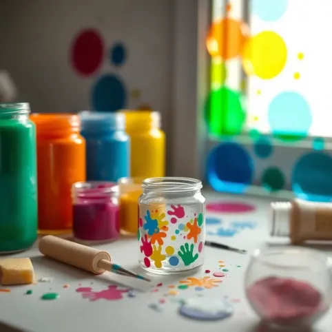 Farby do malowania na szkle dla dzieci