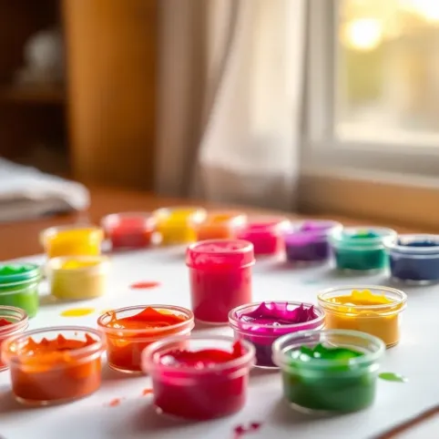Farby do malowania palcami