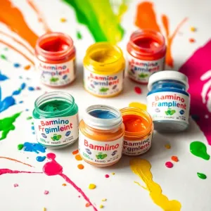 Farby do malowania palcami Bambino