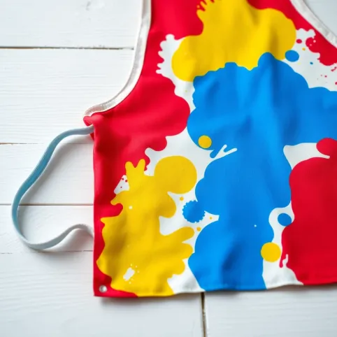 Fartuszek do malowania dla 3 latka