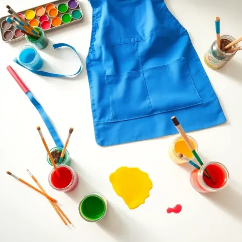 Fartuszek do malowania dla dzieci