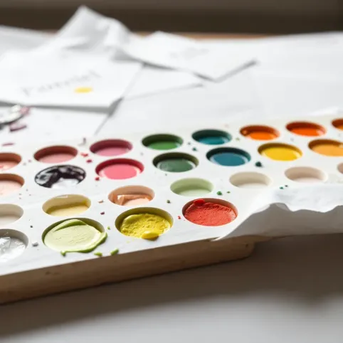 Fartuszek do malowania farbami