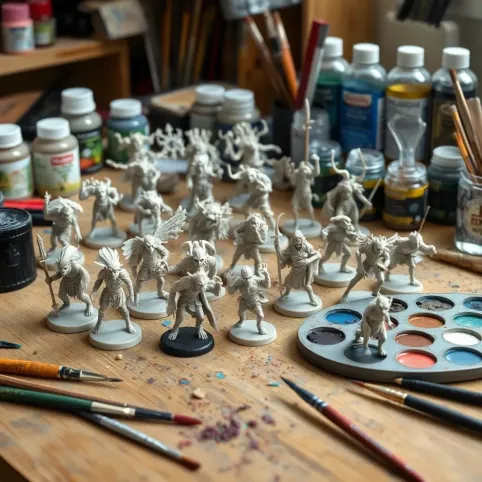 Figurki do malowania DND