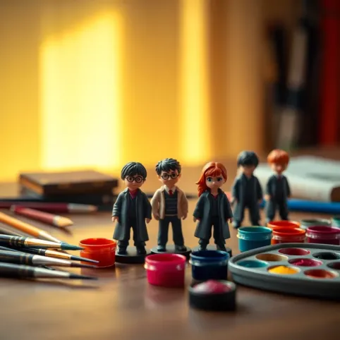 Figurki do malowania Harry Potter