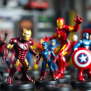 Figurki do malowania Marvel