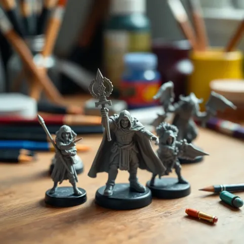 Figurki do malowania RPG