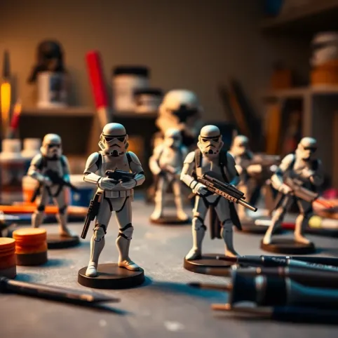 Figurki do malowania Star Wars