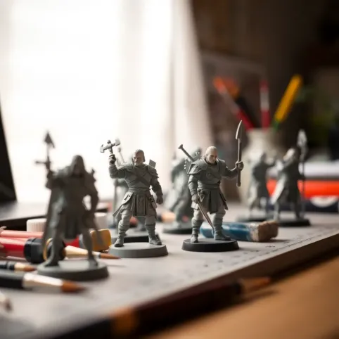 Figurki do malowania Wiedźmin