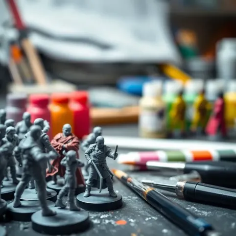 Figurki modelarskie do malowania