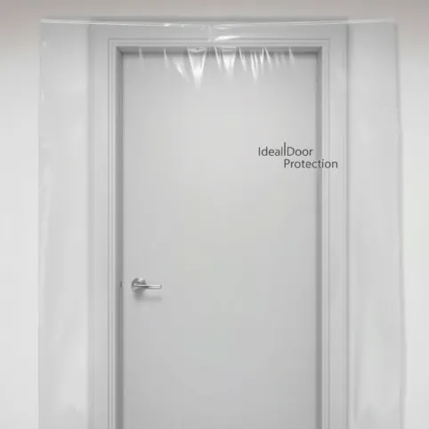 Folia ochronna na drzwi remont