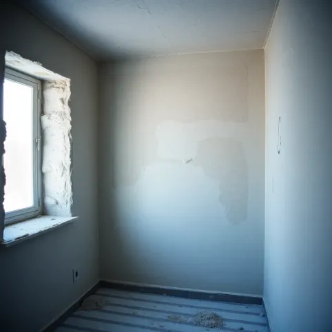 Gładzie w nieogrzewanym domu