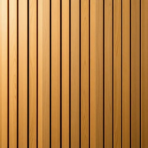 Gotową ścianka z lameli