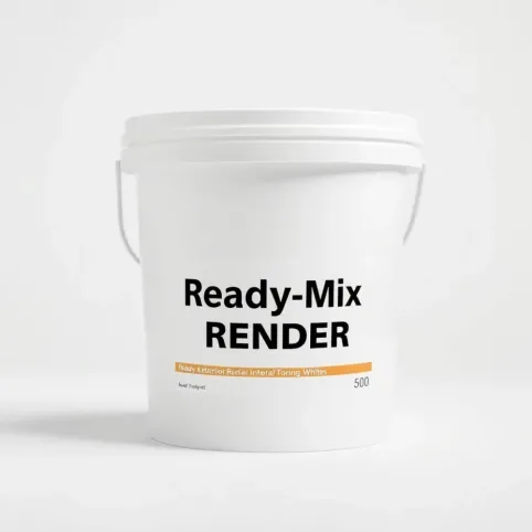 Gotowy tynk zewnętrzny w wiaderku