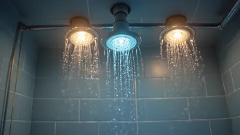 halogen pod prysznic