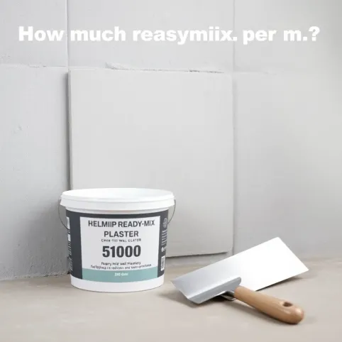 Ile gotowej gładzi na m2